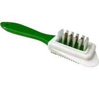 Щетка для обуви из замши, нубука, велюра EUROHOUSE 14х15,5 см, резина, нейлон, пластик 16325