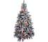 Ель искусственная Crystal Trees Классико Премиум снежная, 120 см ГТ157-133 1