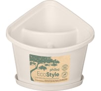 Подставка для столовых приборов Phibo с поддоном 176х150х151 мм бежевый флэк 433297135