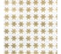 Скатерть VILINA 010-2 полиэтилен Праздник белая 110x132 см снежинки золотые 7251-SK-04PO-W-GO-010-2 2