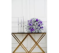 Венок Crystal Trees МЕТЕЛИЦА в снегу, d60 см KPvS-10060