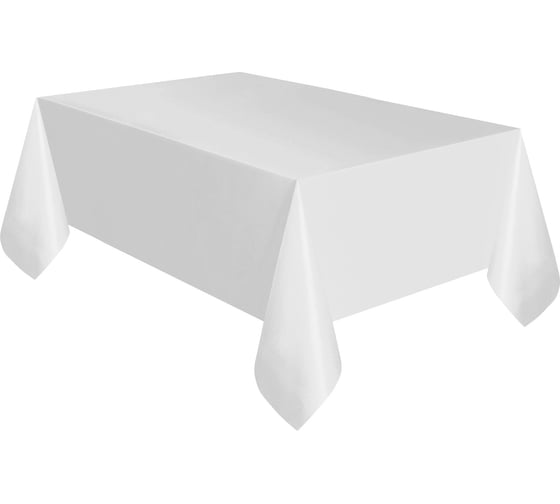 Скатерть VILINA полиэтилен Фиеста 140x270 см белая 7256-SK-04PO-W-000