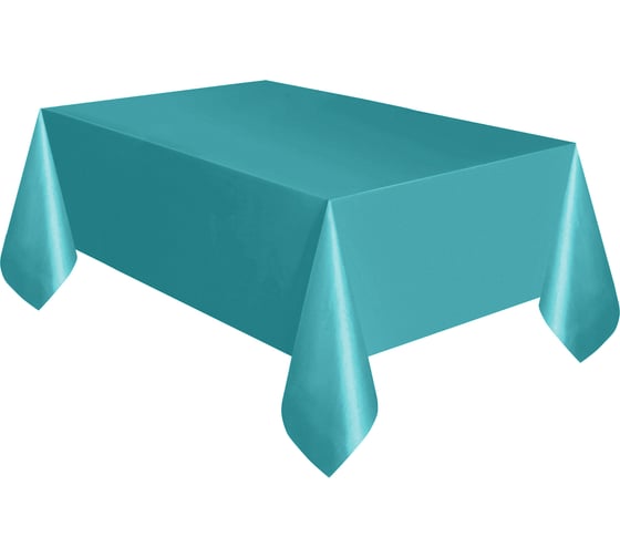Скатерть VILINA полиэтилен Фиеста 140x180 см бирюзовая 7255-SK-04PO-TU-000 1