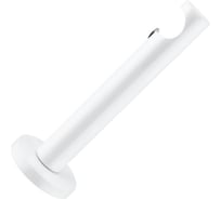 Металлический прямой кронштейн ООО АС Март диаметр 19 мм, белый 4812634008330