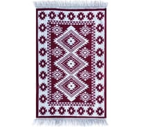 Коврик L'CADESI Kilim Usak из хлопка 50x80 вишневый 446 NK44658