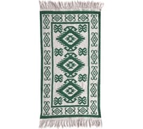 Коврик L'CADESI Kilim Usak из хлопка 50х80 зеленый 448 NK44818