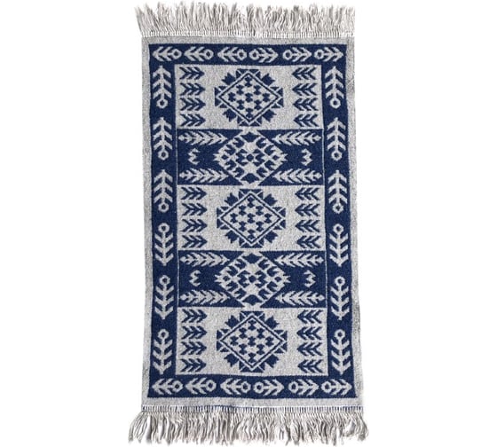 Коврик L'CADESI Kilim Usak из хлопка 50x80 синий 441 NK44128