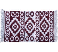 Коврик L'CADESI Kilim Usak из хлопка 50x80 вишневый 445 NK44558