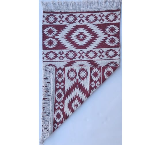 Коврик L'CADESI Kilim Usak из хлопка 50x80 вишневый 445 NK44558