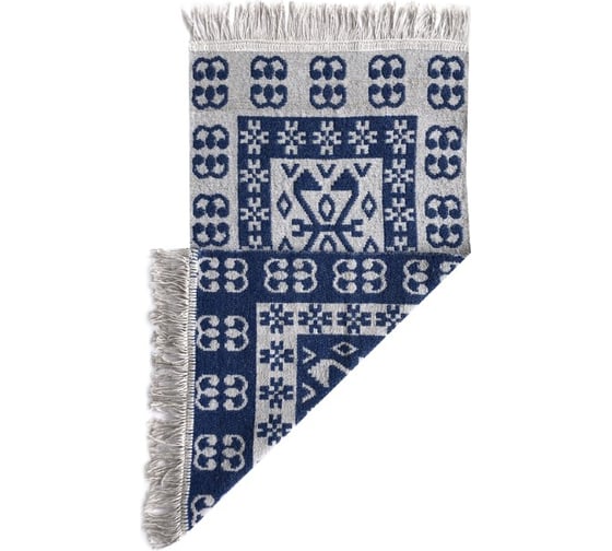 Коврик L'CADESI Kilim Usak из хлопка 50x80 синий 449 NK44928