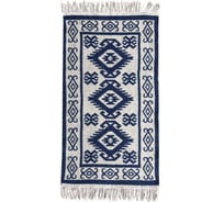 Коврик L'CADESI Kilim Usak из хлопка 60х90 синий 448 NK44829