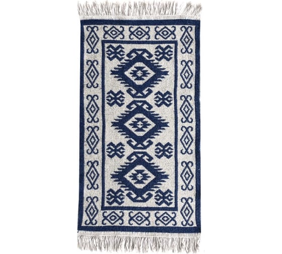 Коврик L'CADESI Kilim Usak из хлопка 60х90 синий 448 NK44829 1