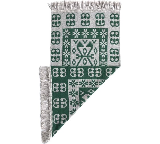 Коврик L'CADESI Kilim Usak из хлопка 50х80 зеленый 449 NK44918