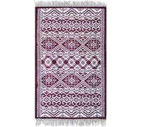 Коврик L'CADESI Kilim Usak из хлопка 60х90 вишневый 444 NK44459