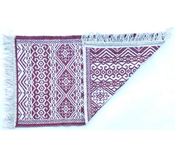 Коврик L'CADESI Kilim Usak из хлопка 60х90 вишневый 444 NK44459
