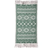 Коврик L'CADESI Kilim Usak из хлопка 50х80 зеленый 444 NK44418