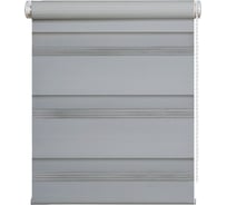 Рулонная штора Peora День-Ночь Серая 80х170 см 75193