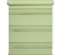 Рулонная штора Peora День-Ночь Фисташковая 62х170 см 75203