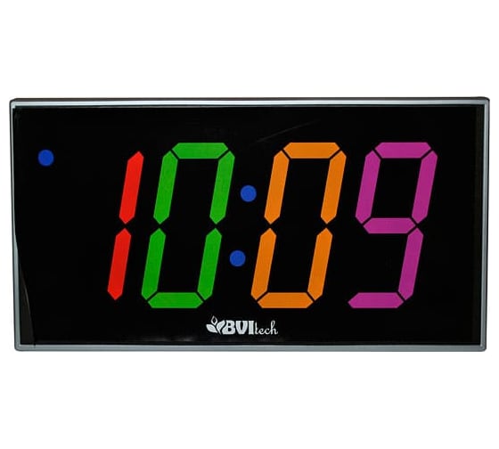 Сетевые часы BVItech мультиколор BV-103MCK