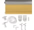 Рулонная штора PRAKTO Blackout Silver 80х160 см, медовый 7794960 6
