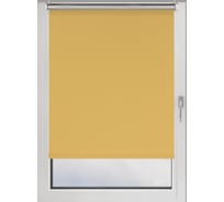 Рулонная штора PRAKTO Blackout Silver 50х160 см, медовый 7794939