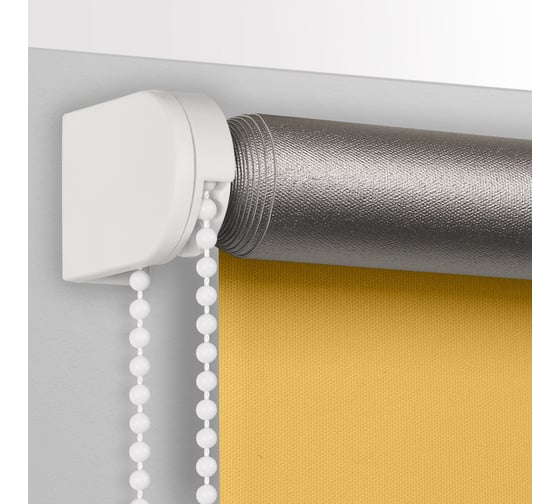 Рулонная штора PRAKTO Blackout Silver 100х160 см, медовый 7794984