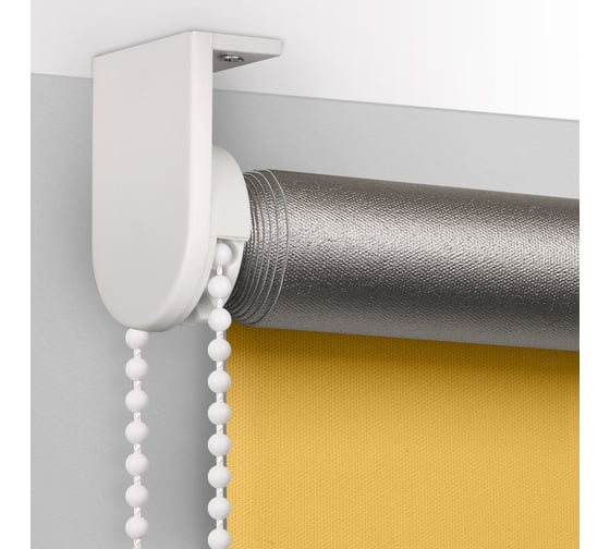Рулонная штора PRAKTO Blackout Silver 100х160 см, медовый 7794984