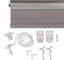 Рулонная штора PRAKTO Blackout Silver 110х160 см, серый 7792133 6