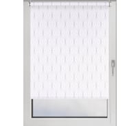 Рулонная штора PRAKTO Print Трэлис 50х160 см, серый 6530451