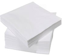 Салфетки сервировочные ACG Классик 1 слой, 24x24 см, 400 листов, белые (12 пачек), 1/1 1027601