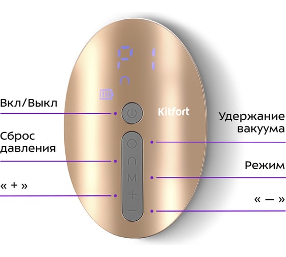 Вакуумный массажер KITFORT КТ-5903