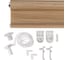 Рулонная штора PRAKTO Rustic 70х160 см, коричневый 6531908 4