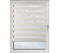 Рулонная штора PRAKTO Day&Night 70х160 см, белый 7795769