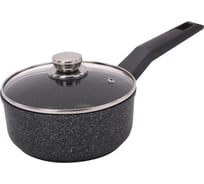 Ковш ОФИСМАГ 1.6 л, с крышкой и ручкой, пятислойное антипригарное покрытие, Гардарика Орион 1616-04-10 700711