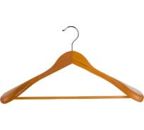 Анатомическая деревянная вешалка-плечики с перекладиной Attache размер 50-52, клен 280398