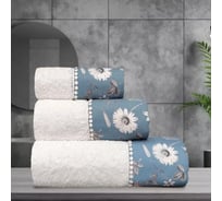 Набор полотенец Arya Home Arya 30x50/50x90/70x140 3 шт., Chamomile Экрю 8680943249340
