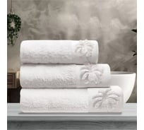 Набор полотенец Arya Home Arya 30x50/50x90/70x140 3 шт., Palmera Экрю 8680943249302