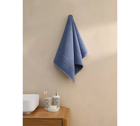 Полотенце Arya Home Arya 30x50 Arno Голубой 8680943028198 1