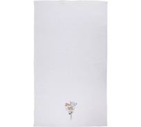 Полотенце Arya Home Arya с вышивкой, 50x90, Achillea Белый 8680943252975