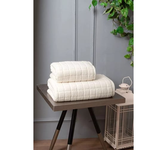 Полотенце Arya Home Arya 50x90 Quatro Кремовый 8680943249234