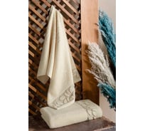 Полотенце Arya Home Arya 50x90 Laurel Cветло-бежевый 8680943253644