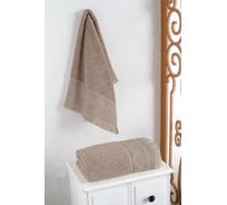 Полотенце Arya Home Arya 50x90 Nomade Темно-Бежевый 8680943253583