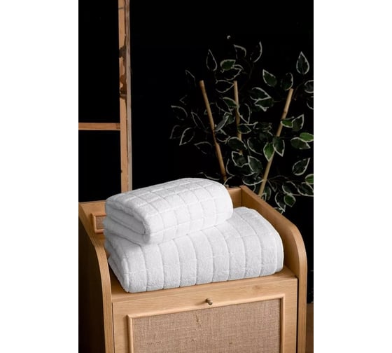 Полотенце Arya Home Arya 50x90 Quatro Белый 8680943249227