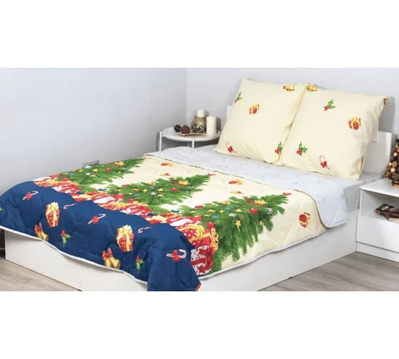 Комплект постельного белья SELENA МЕДЖИК-ЛН, 1.5 сп (поплин 100% хлопок) 4670164812649 1