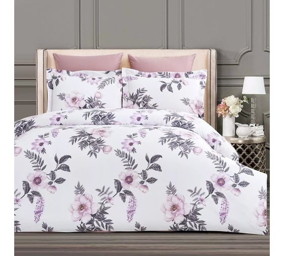 Постельное белье Arya Home Arya Alamode Сатин, 2 спальное, 200x220, Ames 8680943104229