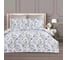 Постельное белье Arya Home Arya Diamond Сатин, 2 спальное, 200x220, Wonder Серый 8680943246578 1