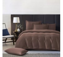 Постельное белье Arya Home Arya Signature Tencel Arty, 2 спальное, 200x220 cм, Коричневый 8680943247452