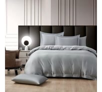 Постельное белье Arya Home Arya Бамбук Tencel Arty, 200x220 см, Серебристый 8680943228253