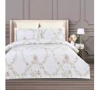 Постельное белье Arya Home Arya Diamond Сатин, 2 спальное, 200x220, Dreamland Кремовый 8680943246554