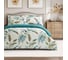 Постельное белье Arya Home Arya Simple Living Сатин, 2 спальное, 200x220, Hawaii Зеленый 8680943243614 1